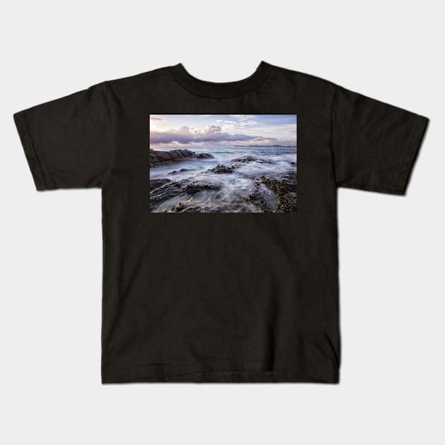 Wispy Clouds, Wispy Water Kids T-Shirt by krepsher